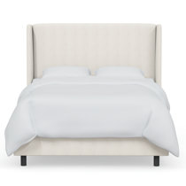 Amera upholstered low on sale profile standard bed